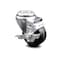 Service Caster 3 Inch Phenolic Wheel Swivel Bolt Hole Caster with Brake SCC-BH20S314-PHR-TLB - alternate 1